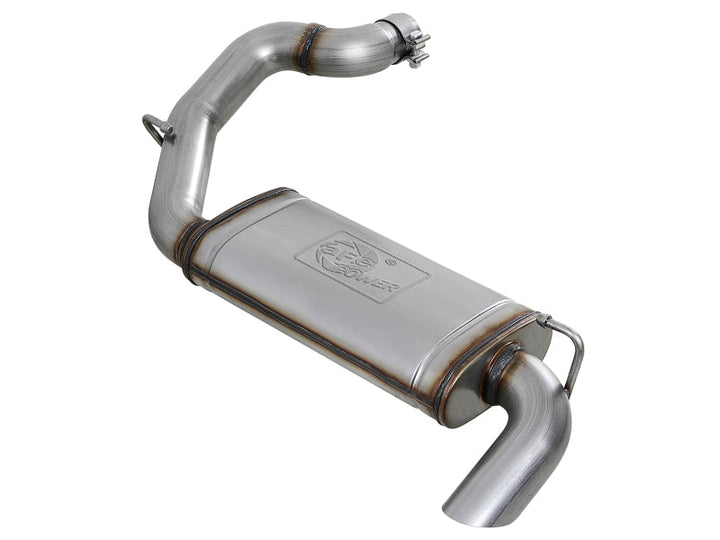 aFe MACH Force-Xp Hi-Tuck 3in 409 SS 18-20 Jeep Wrangler JL 2.0/3.6 Axle-Back Exhaust - Premium Axle Back from aFe - Just 1991.28 SR! Shop now at Motors