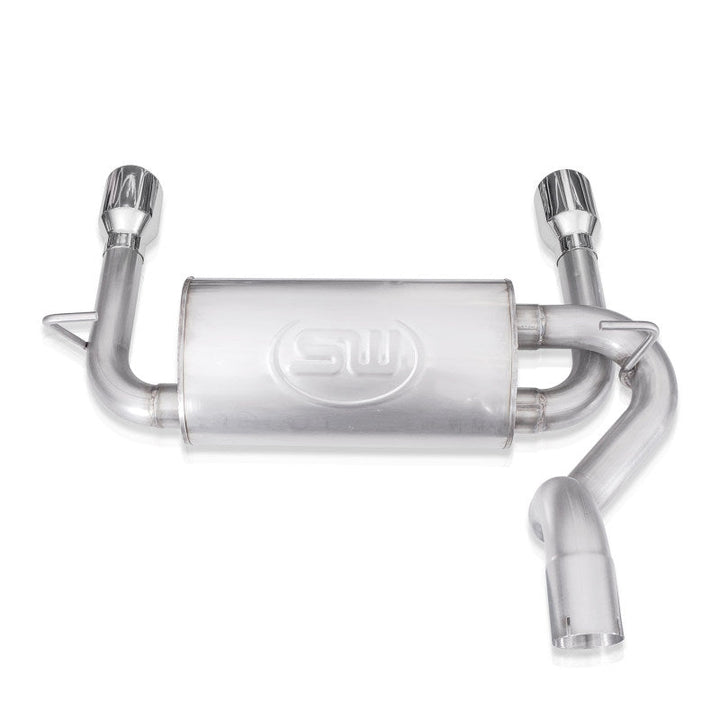 Stainless Works 2018+ Jeep Wrangler JL 304SS Factory Connect 2.5in Axle Back Exhaust System - Premium Axle Back from Stainless Works - Just 3036.98 SR! Shop now at Motors