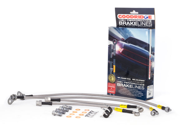 Goodridge 06-13 Mazda Miata (All Models) Brake Lines - Premium Brake Line Kits from Goodridge - Just 1076.36 SR! Shop now at Motors