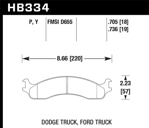 Hawk LTS Street Brake Pads - Premium Brake Pads - OE from Hawk Performance - Just 534.08 SR! Shop now at Motors