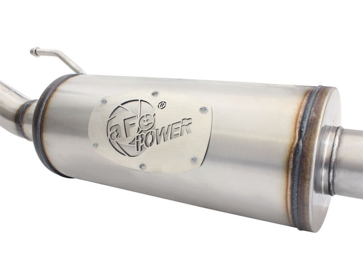 aFe MACHForce XP 2.5in SS-409 Cat-Back Exhaust 07-16 Jeep Wrangler (JK) V6-3.6L/3.8L (2-4 Door) - Premium Catback from aFe - Just 2092.76 SR! Shop now at Motors