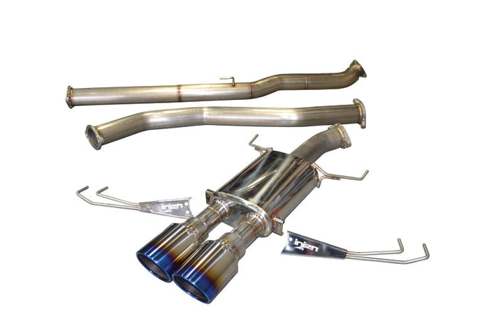 Injen 17-19 Honda Civic Type-R 3in SS Cat-Back Exhaust w/ Dual Burnt Titanium Tips - Premium Catback from Injen - Just 4504.94 SR! Shop now at Motors