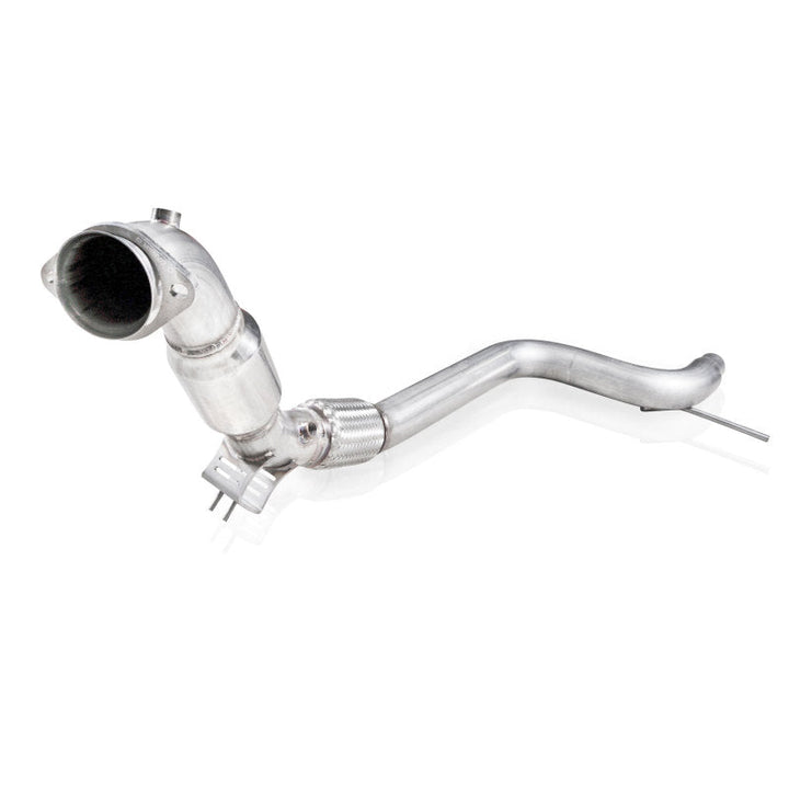 Stainless Works 2015-16 Mustang Downpipe 3in High-Flow Cats Factory Connection - Premium Downpipes from Stainless Works - Just 3211.64 SR! Shop now at Motors