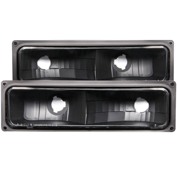 ANZO 1988-1998 Chevrolet C1500 Euro Parking Lights Black - Premium Lights Corner from ANZO - Just 249.45 SR! Shop now at Motors