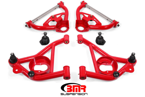 BMR 78-87 G-Body Upper And Lower A-Arm Kit - Red - Premium Control Arms from BMR Suspension - Just 2964.95 SR! Shop now at Motors