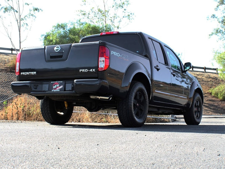 aFe MACHForce XP Exhausts Cat-Back SS-409 EXH CB Nissan Frontier 05-09 V6-4.0L - Premium Catback from aFe - Just 2946.37 SR! Shop now at Motors