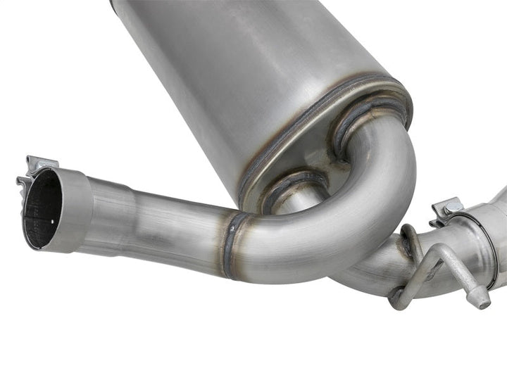 aFe Rebel Series 2.5in 409 SS Axle-Back Exhaust w/Polished Tips 07+ Jeep Wrangler (JK) V6 3.6L/3.8L - Premium Axle Back from aFe - Just 1990.90 SR! Shop now at Motors