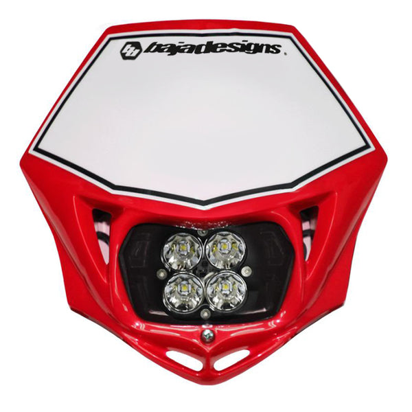 Baja Designs Motorcycle Race Light LED DC Red Squadron Sport