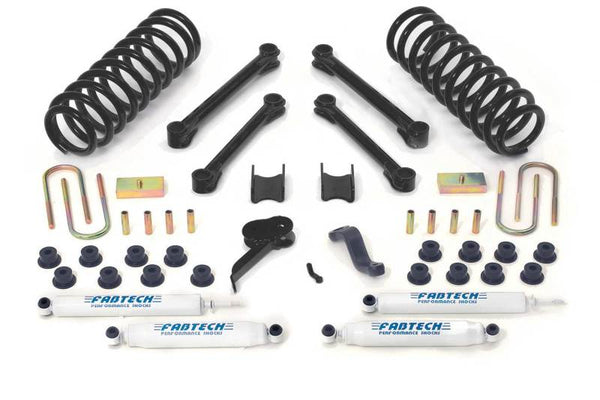 Fabtech 09-13 Dodge 2500/3500 4WD w/Diesel & Auto 4.5in Perf Sys w/Perf Shks - Premium Lift Kits from Fabtech - Just 6188.43 SR! Shop now at Motors