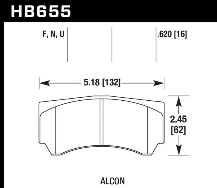 Hawk Alcon Street HPS Brake Pads - Premium Brake Pads - Performance from Hawk Performance - Just 950.14 SR! Shop now at Motors