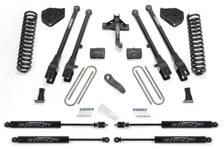 Fabtech 17-21 Ford F250/F350 4WD Diesel 6in 4Link Sys w/Coils & Stealth - Premium Lift Kits from Fabtech - Just 12283.81 SR! Shop now at Motors