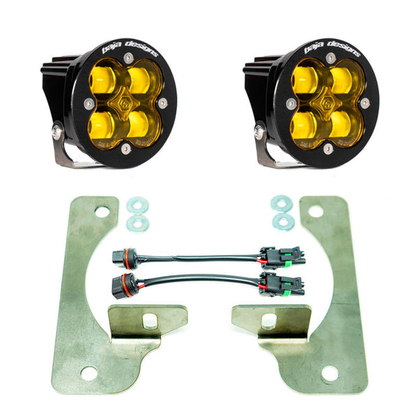 Baja Designs 2018+ Wrangler JL Rubicon Squadron-R Fog Light Pocket Kit - Amber - Premium Fog Lights from Baja Designs - Just 1588.77 SR! Shop now at Motors