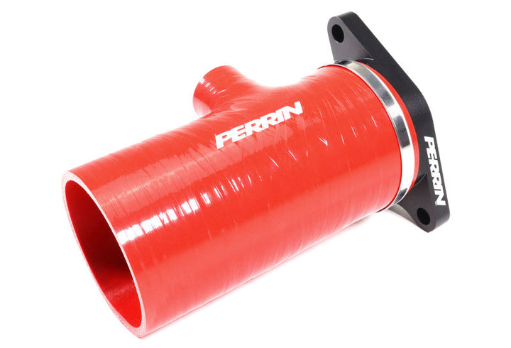 PERRIN 22-24 Subaru WRX / 20-25 LGT &amp; OBXT Turbo Inlet Hose w/Turbo Adapter Flange (Short) - Red - Premium Hoses from Perrin Performance - Just 801.76 SR! Shop now at Motors