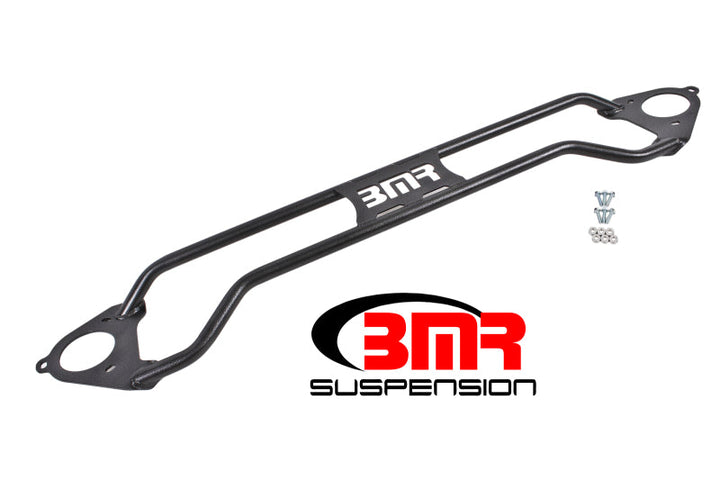 BMR 16-17 6th Gen Camaro Front Twin Tube Design Strut Tower Brace - Black Hammertone - Premium Strut Bars from BMR Suspension - Just 901.28 SR! Shop now at Motors