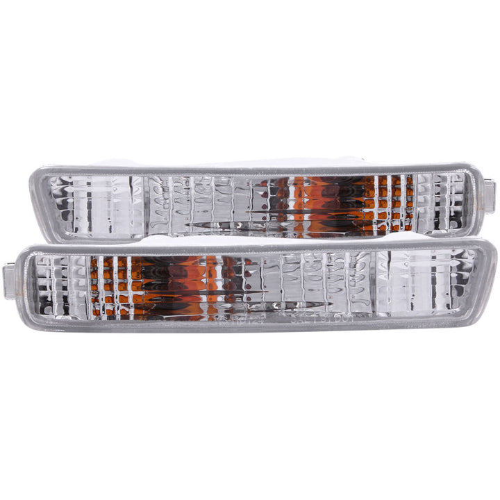 ANZO 1994-1995 Honda Accord Euro Parking Lights Chrome - Premium Lights Corner from ANZO - Just 172.49 SR! Shop now at Motors