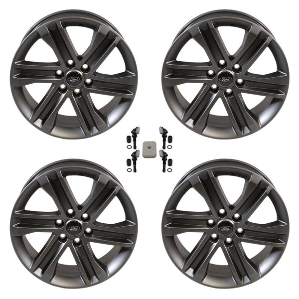 Ford Racing 15-22 F-150 20x8.5 Dark Alloy Wheel Kit - Premium Wheels - Cast from Ford Racing - Just 4543.61 SR! Shop now at Motors