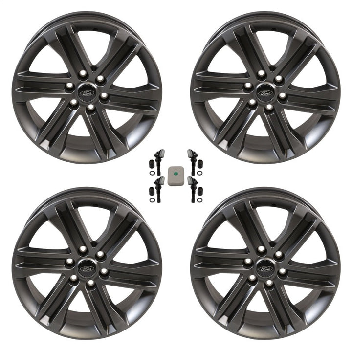 Ford Racing 15-22 F-150 20x8.5 Dark Alloy Wheel Kit - Premium Wheels - Cast from Ford Racing - Just 4537.85 SR! Shop now at Motors