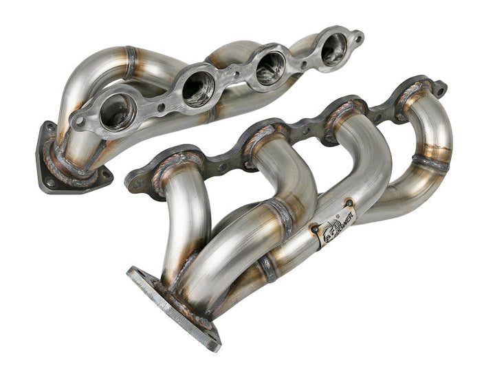 aFe Twisted Steel 1-3/4in 304SS Shorty Headers 2019 GM Silverado / Sierra 1500 V8-5.3L/6.2L - Premium Headers & Manifolds from aFe - Just 3952.50 SR! Shop now at Motors