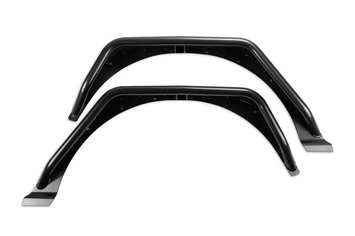 Fabtech 18-21 Jeep JL 4WD Rear Steel Tube Fenders - Textured Black - Premium Fender Flares from Fabtech - Just 2850.64 SR! Shop now at Motors