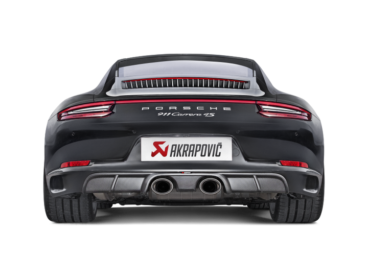 Akrapovic 16-17 Porsche 911 Carrera S/4/4S/GTS (991.2) Slip-On Line (Titanium) w/ Titanium Tips - Premium Muffler from Akrapovic - Just 23367.43 SR! Shop now at Motors