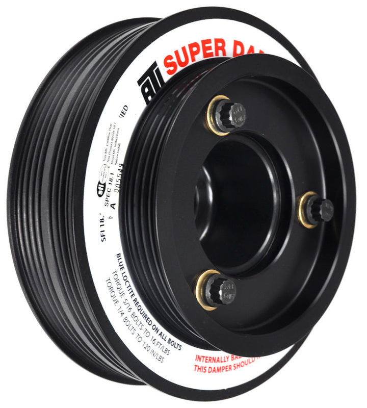 ATI Damper - 5.67in - Alum - (3) 4 Grv - Honda B - OEM Style - Bolt On Ps - 1Pc - Premium Crankshaft Dampers from ATI - Just 1345.85 SR! Shop now at Motors
