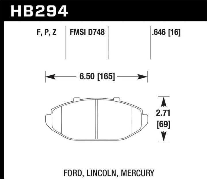 Hawk HPS Street Brake Pads - Premium Brake Pads - Performance from Hawk Performance - Just 486.76 SR! Shop now at Motors