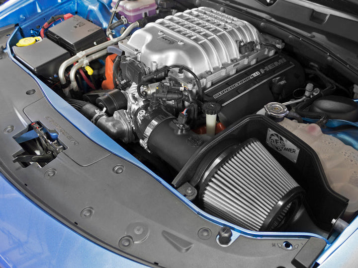 aFe MagnumFORCE Intakes Stage-2 PDS AIS 15-16 Dodge Challenger SRT Hellcat 6.2L V8 (sc) - Premium Cold Air Intakes from aFe - Just 1707.77 SR! Shop now at Motors