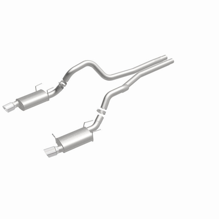 MagnaFlow 13 Ford Mustang Dual Split Rear Exit Stainless Cat Back Performance Exhaust (Street) - Premium Catback from Magnaflow - Just 4391.33 SR! Shop now at Motors