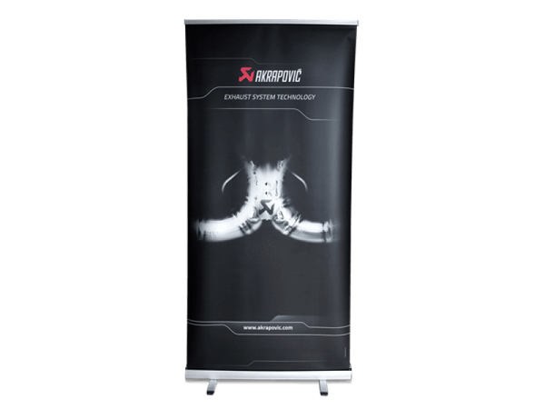 Akrapovic Pull Up Banner MC and Car