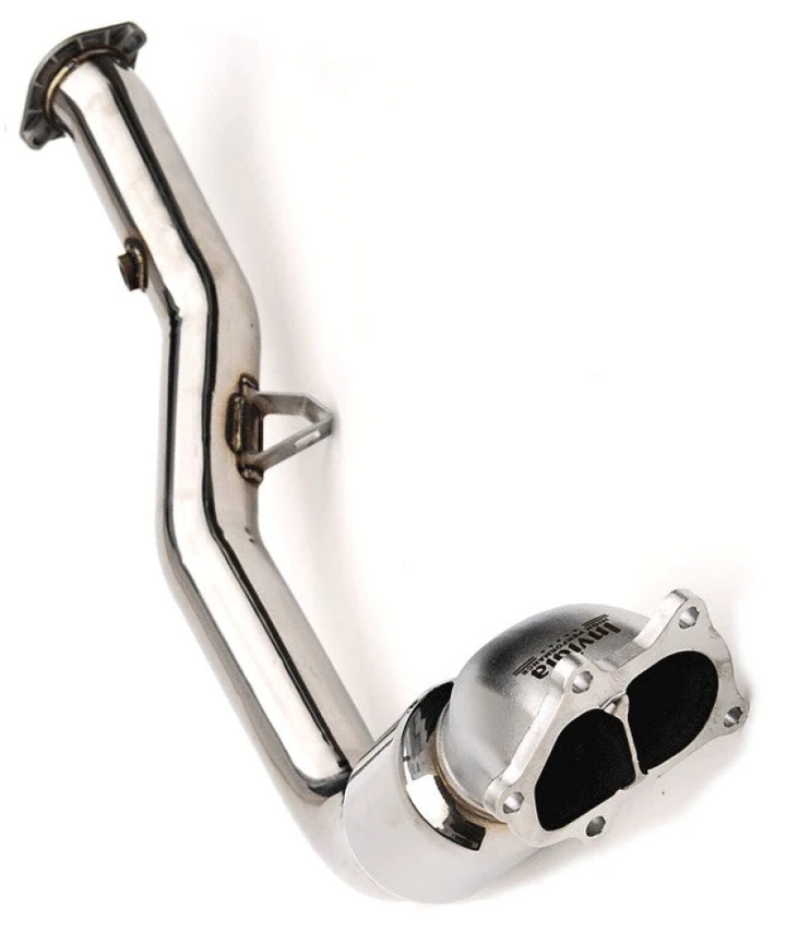 Invidia 02-07 Subaru Impreza WRX/STI High Flow Catted Downpipe w/ Extra 02 Bung - Premium Downpipes from Invidia - Just 2679.83 SR! Shop now at Motors