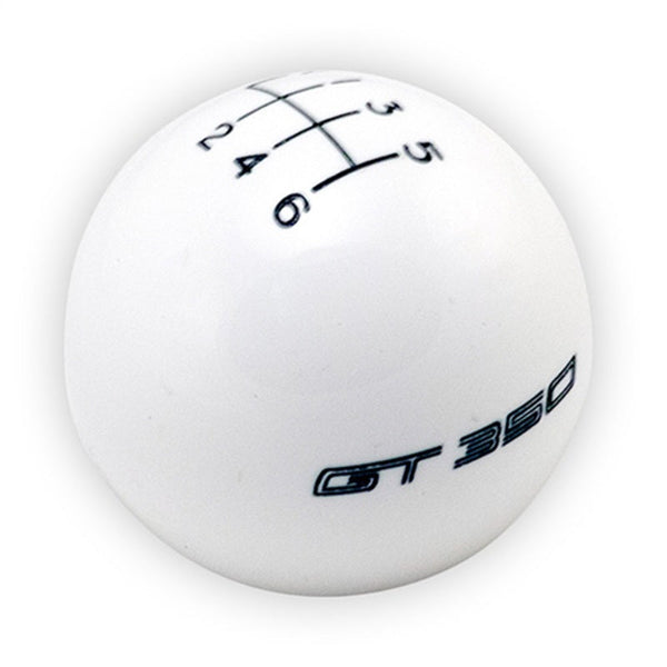 Ford Racing 15-19 Mustang GT350 White 6-Speed Shift Knob - Premium Shift Knobs from Ford Racing - Just 393.79 SR! Shop now at Motors