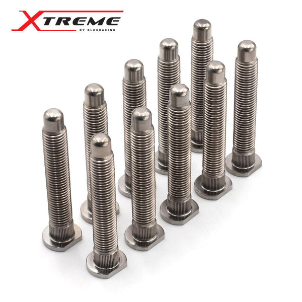 BLOX Racing Honda Xtreme Titanium Wheel Studs 12 x 1.50mm - Set of 10 - Premium Wheel Studs from BLOX Racing - Just 705.63 SR! Shop now at Motors