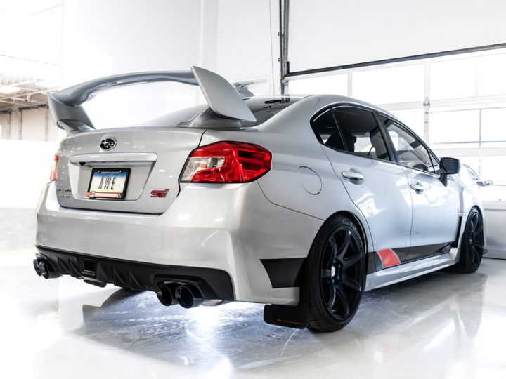 AWE Tuning Subaru STI VA / WRX GV / STI GV Sedan Touring Edition Exhaust - Diamond Black Tip (102mm) - Premium Catback from AWE Tuning - Just 5797.41 SR! Shop now at Motors