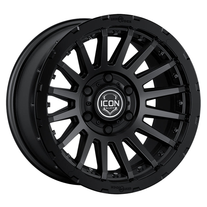 ICON Recon Pro 17x8.5 8 x 170 6mm Offset 5in BS Satin Black Wheel - Premium Wheels - Cast from ICON - Just 1328 SR! Shop now at Motors