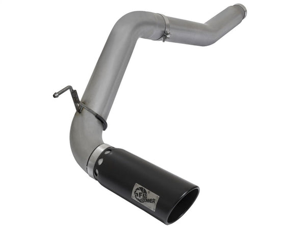 aFe LARGE BORE HD 5in DPF-Back SS Exhaust w/ Black Tip 2016 Nissan Titan 5.0L V8 (td) CC SB - Premium DPF Back from aFe - Just 2420.90 SR! Shop now at Motors