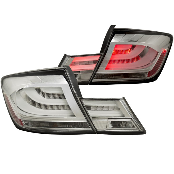 ANZO 2013-2015 Honda Civic (excludes hybrid) LED Taillights Chrome - Premium Tail Lights from ANZO - Just 1890.23 SR! Shop now at Motors