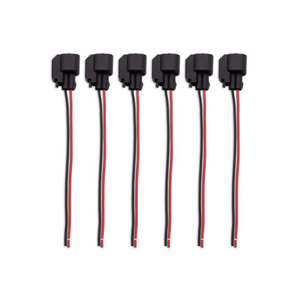 BLOX Racing Injector Pigtail Ev14 Female - Set Of 6