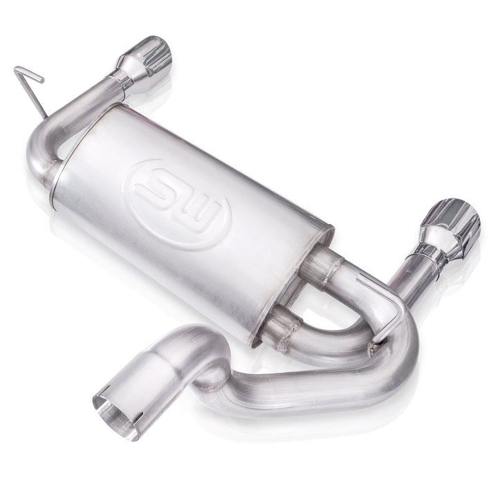 Stainless Works 2018+ Jeep Wrangler JL 304SS Factory Connect 2.5in Axle Back Exhaust System - Premium Axle Back from Stainless Works - Just 3036.98 SR! Shop now at Motors