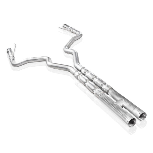 Stainless Works 2015-16 Mustang GT 3in Catback H-Pipe Retro Chambered Mufflers 3in Cores - Premium Catback from Stainless Works - Just 6369.82 SR! Shop now at Motors