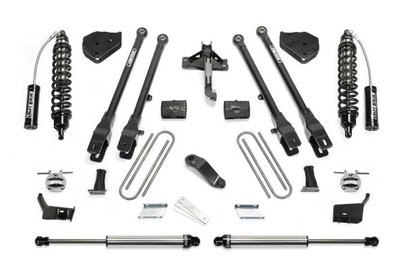 Fabtech 17-21 Ford F250/F350 4WD Diesel 6in 4Link Sys w/2.5 & 2.25