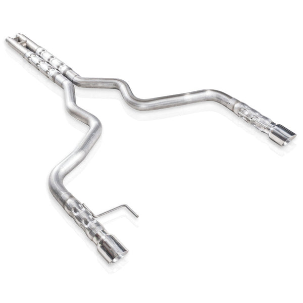 Stainless Works 2015-16 Mustang GT 3in Catback H-Pipe Retro Chambered Mufflers 2-1/2in Cores - Premium Catback from Stainless Works - Just 6369.82 SR! Shop now at Motors