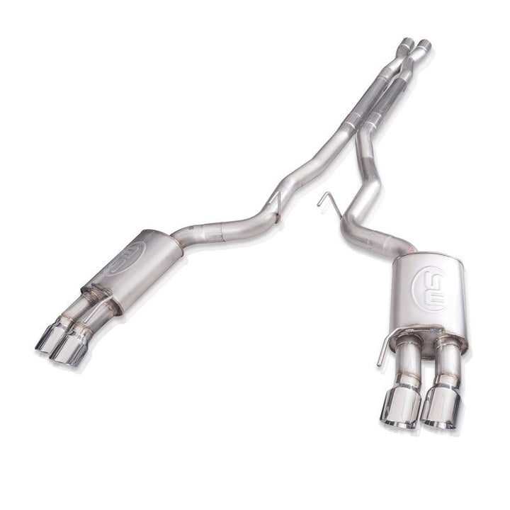 Stainless Works 18+ Ford Mustang GT Redline X-Pipe Performance Connect Cat-Back Exhaust - Premium Catback from Stainless Works - Just 8241.20 SR! Shop now at Motors