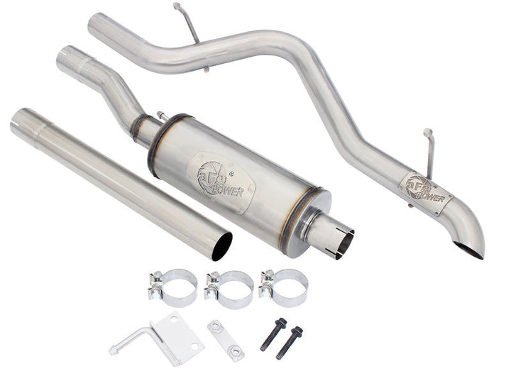 aFe MACHForce XP 2.5in SS-409 Cat-Back Exhaust 07-16 Jeep Wrangler (JK) V6-3.6L/3.8L (2-4 Door) - Premium Catback from aFe - Just 2092.76 SR! Shop now at Motors