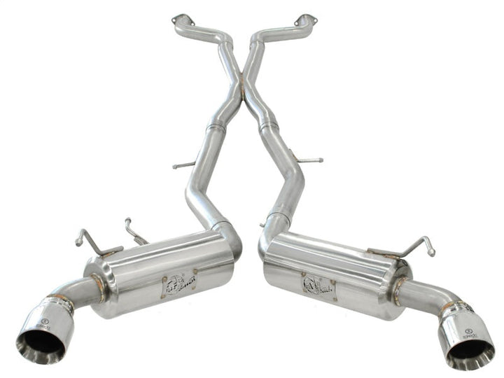 aFe Takeda 2.5inch SS Exhaust Cat-Back 09-13 Nissan 370Z V6 3.7L Polished Tips - Premium Catback from aFe - Just 6748.51 SR! Shop now at Motors