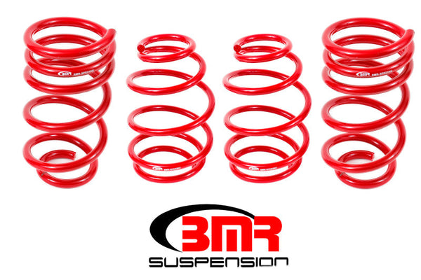 BMR 10-15 5th Gen Camaro V8 Lowering Spring Kit (Set Of 4 Front) - Red - Premium Lowering Springs from BMR Suspension - Just 1239.34 SR! Shop now at Motors