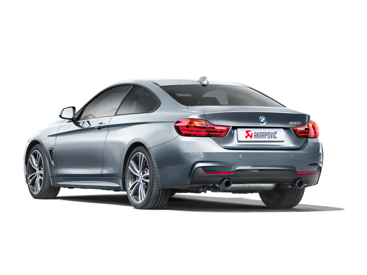 Akrapovic 16-17 BMW 340i (F30 F31) Evolution Line Cat Back (SS) w/ Carbon Tips (Req. Link Pipe) - Premium Catback from Akrapovic - Just 10909.35 SR! Shop now at Motors