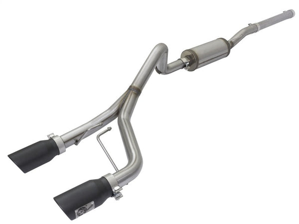 aFe Rebel Series CB 2.5in Dual Center Exit SS Exhaust w/ Black Tips 07-15 Jeep Wrangler 3.6L/3.8L V6 - Premium Catback from aFe - Just 3948.51 SR! Shop now at Motors