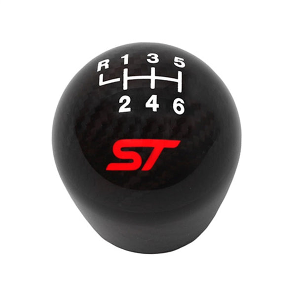 Ford Racing 13-17 Focus ST Black Carbon Fiber 6 Speed Shift Knob - Premium Shift Knobs from Ford Racing - Just 431.29 SR! Shop now at Motors