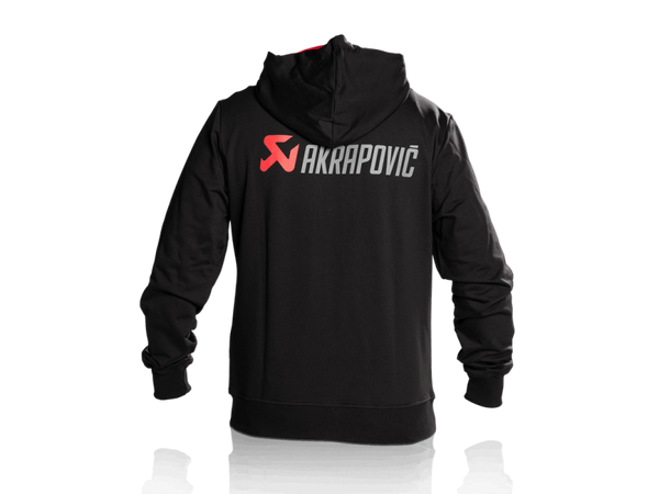 Akrapovic Mens Akrapovic Logo Black Hoodie - S