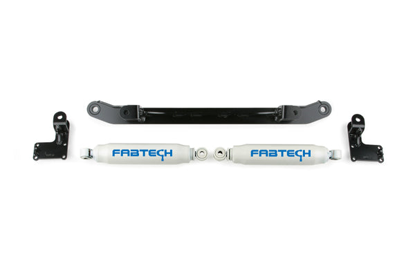 Fabtech 07-14 GM C/K1500 2WD/4WD Dual Steering Stabilizer System w/Perf. Shocks - Premium Steering Stabilizer from Fabtech - Just 1152.89 SR! Shop now at Motors